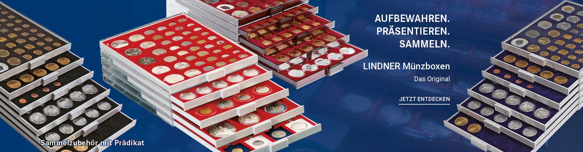 Lindner Münzboxen Teaser
