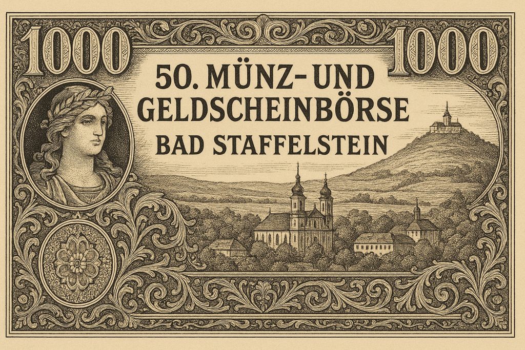 Logo 50. Münz  Und Geldscheinbörse Bad Staffelstein