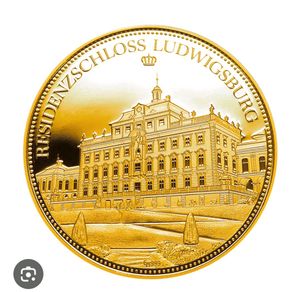 Medaille Residenzschloss Ludwigsburg