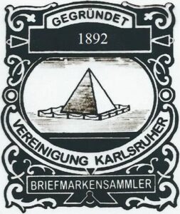 Vereinigung Karlsruher Briefmarkensammler 1892