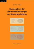 Günther Hieber Kompendium der Ziermusterfreistempel des Deutschen Reiches