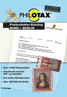 Philotax Gedruckter Plattenfehler-Katalog Bund + Berlin 9. Auflage 2025