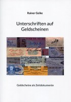 Rainer Geike Unterschriften auf Geldscheinen