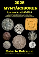 Roberto Delzanno 2025 Myntärsboken Sveriges Mynt 995-2024