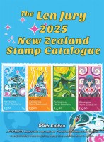 The Len Jury 2025 New Zealand Stamp Catalogue