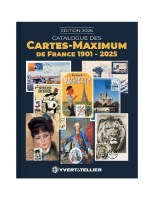 Yvert Catalogue des cartes maximum 1901-2025