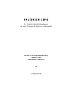 handbuch der Bautenserie 1948